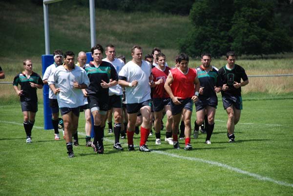 Rugby Spiel von Anders Doser