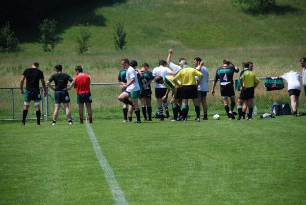 Rugby Spiel von Anders Doser