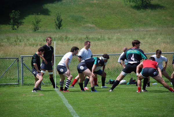 Rugby Spiel von Anders Doser