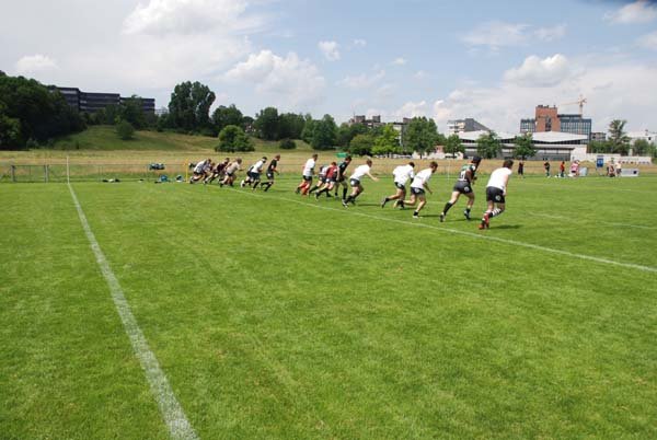 Rugby Spiel von Anders Doser