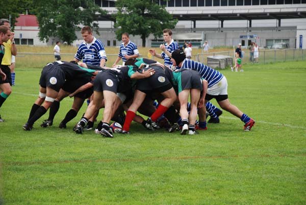 Rugby Spiel von Anders Doser