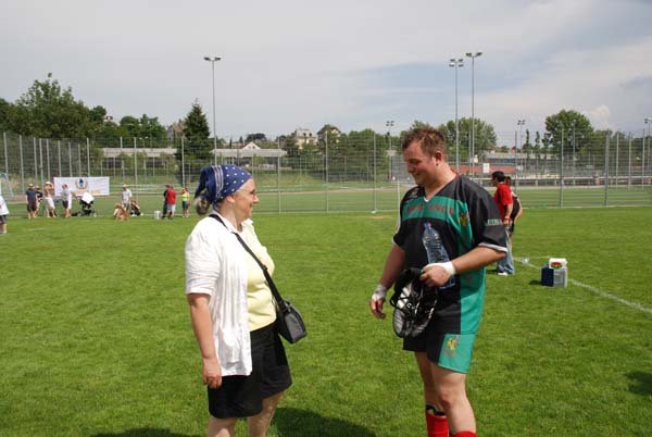 Rugby Spiel von Anders Doser