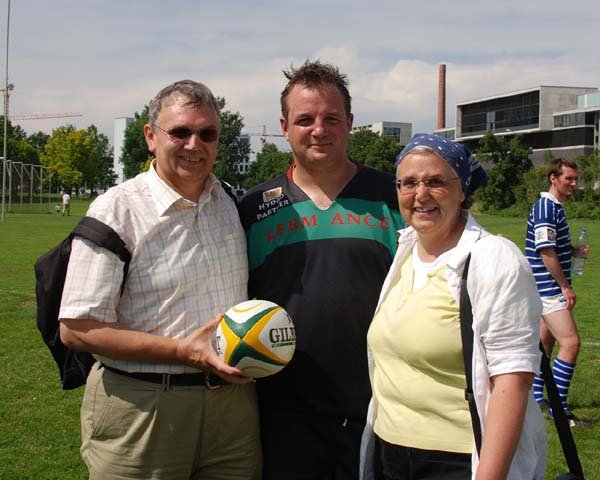 Rugby Spiel von Anders Doser